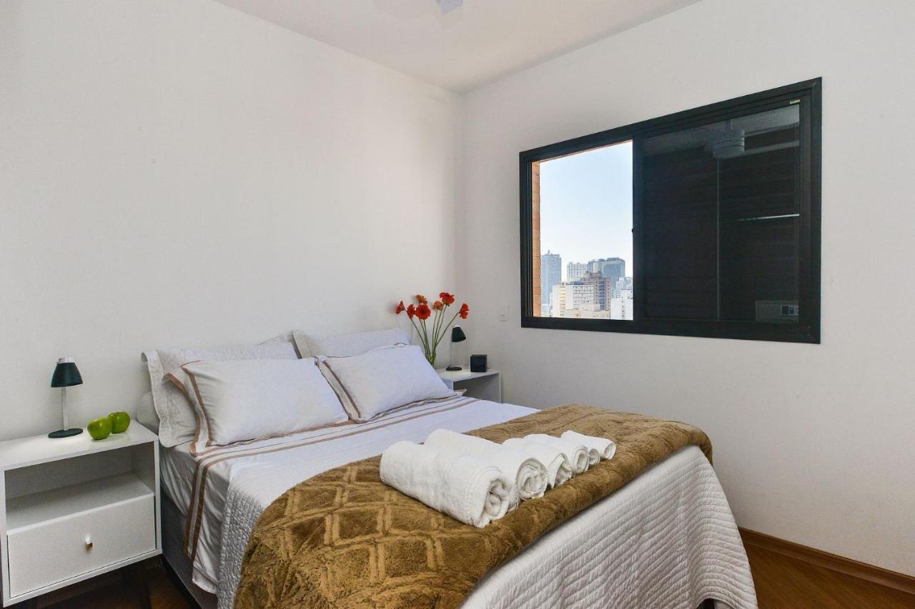 Apartamento Aconchegante Com Vista Incrivel, Piscina E Vaga San Paolo Esterno foto