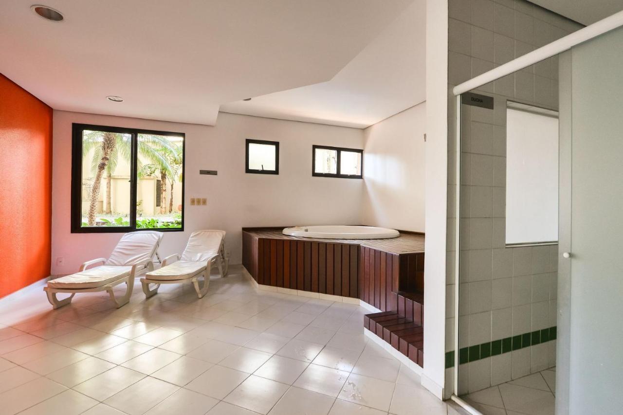 Apartamento Aconchegante Com Vista Incrivel, Piscina E Vaga San Paolo Esterno foto
