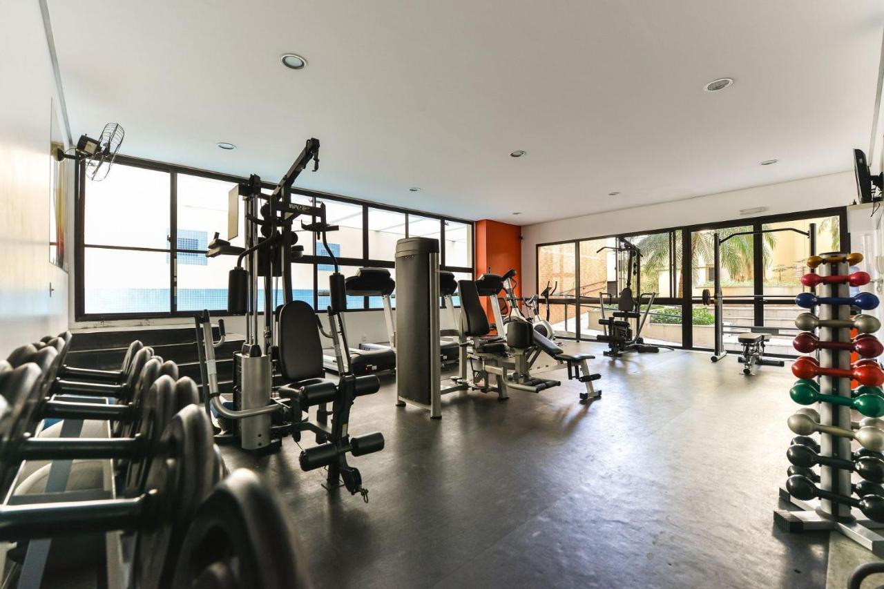 Apartamento Aconchegante Com Vista Incrivel, Piscina E Vaga San Paolo Esterno foto