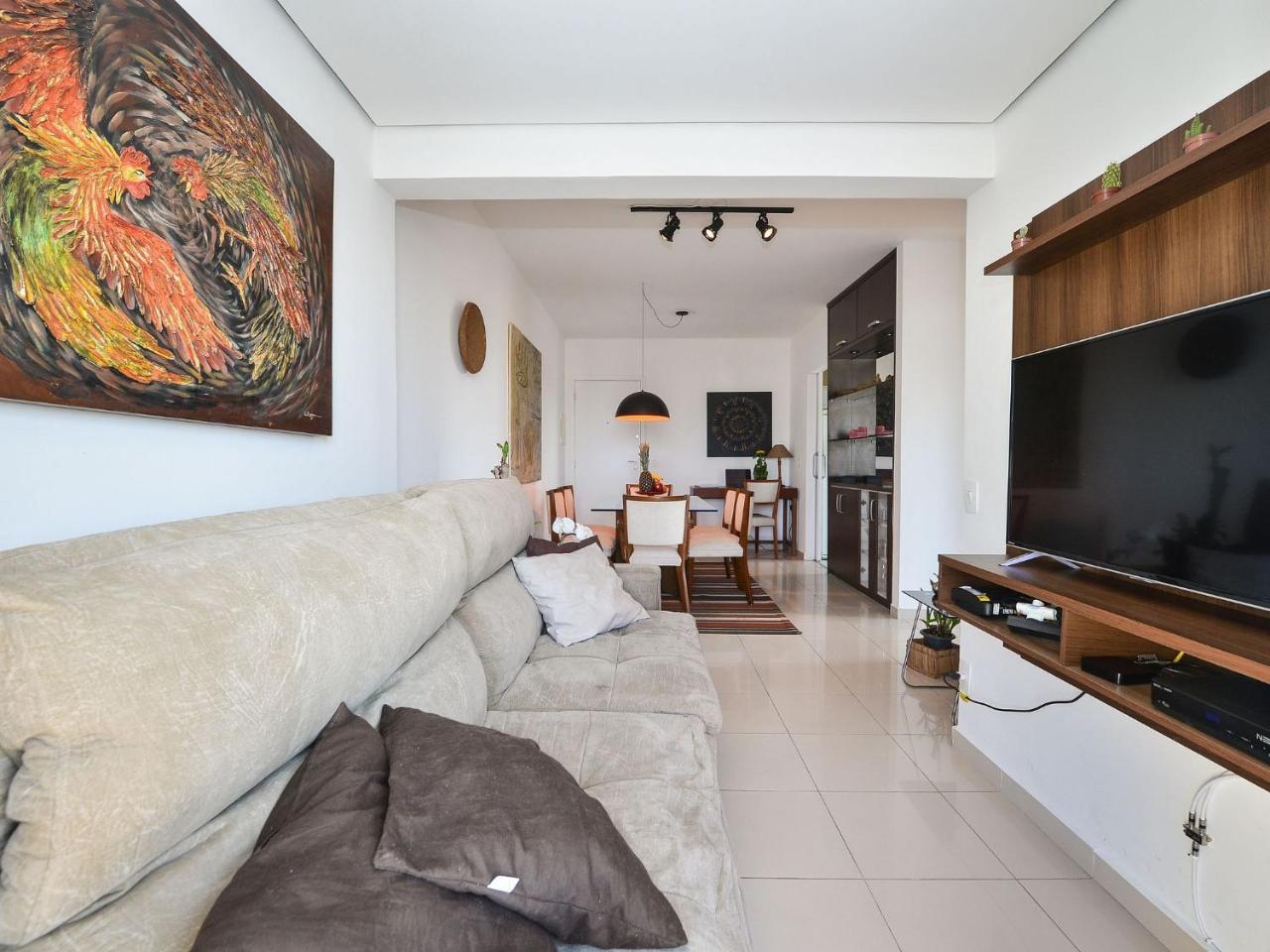 Apartamento Aconchegante Com Vista Incrivel, Piscina E Vaga San Paolo Esterno foto